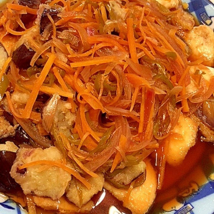 茄子でかさ増し!野菜たっぷり鶏の南蛮漬け★